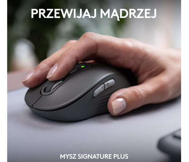 LOGITECH Zestaw mysz + klawiatura MK950 Sigantura Slim US Graphite 920-012490 - 1233175 - zdjęcie 13